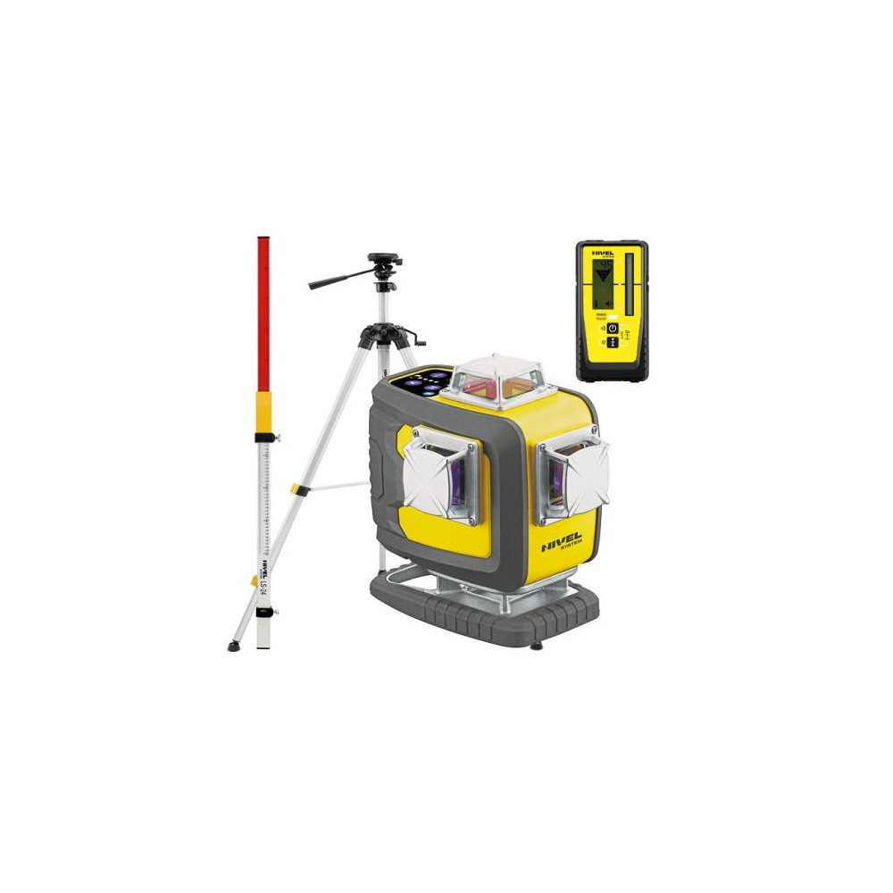ZESTAW Laser budowlany Nivel System CL4D-P + statyw SJJM1EX + czujnik RD800 + łata LS-24