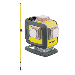 KIT Nivel System CL4D-R Construction Laser + LP-36 Support Pole