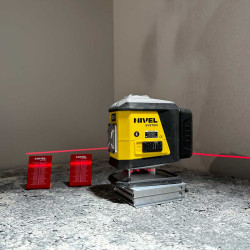 ZESTAW Laser krzyżowy Nivel System CL1R czerwony + statyw SJJM1EX  + odbiornik CLS-4 + tyczka LS24 | Dobra Cena | Sklep Online - Norwit.pl
