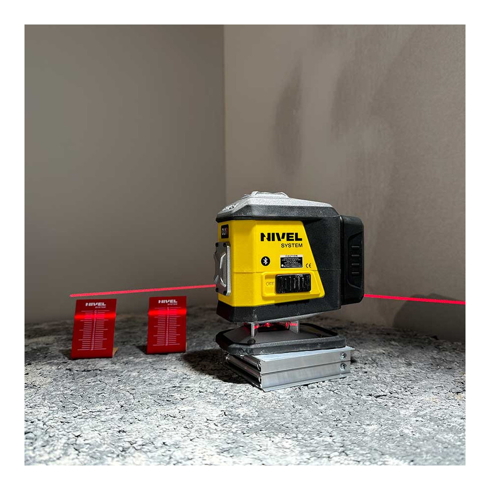 KIT Nivel System CL1R red cross line laser + SJJM1EX tripod + CLS-4 receiver + LS24 pole. | Great Price | Online Store - Norwit.pl