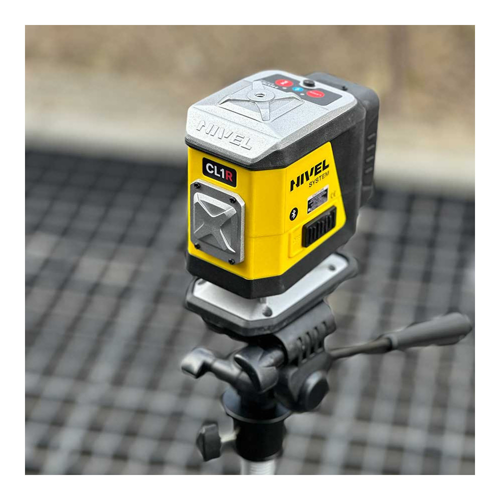 KIT Nivel System CL1R red cross line laser + SJJM1EX tripod + CLS-4 receiver + LS24 pole. | Great Price | Online Store - Norwit.pl