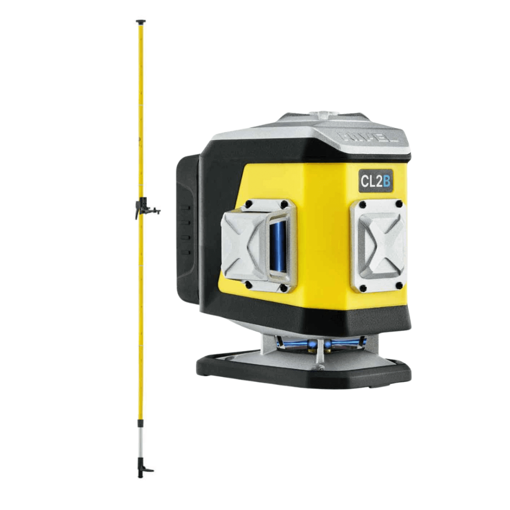 ZESTAW Laser krzyżowy Nivel System CL2B niebieski + tyczka LP36 | Great Price | Online Store - Norwit.pl