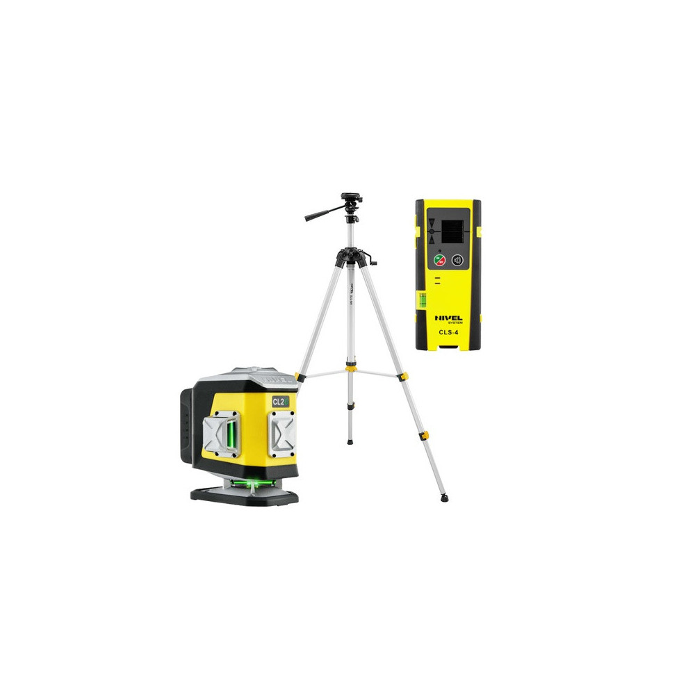 ZESTAW Laser krzyżowy Nivel System CL2G zielony + statyw SJJM1EX + czujnik CLS4 | Dobra Cena | Sklep Online - Norwit.pl