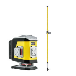 KIT Nivel System CL2R red cross line laser + LP36 pole | Great Price | Online Store - Norwit.pl