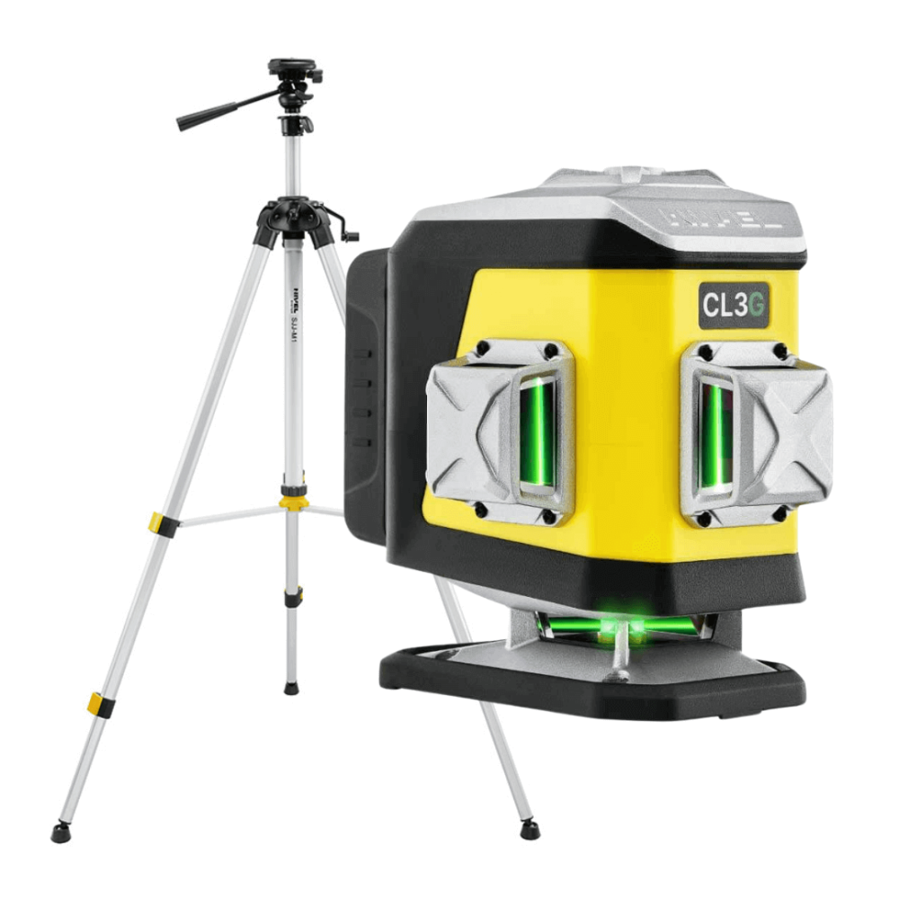 ZESTAW Laser krzyżowy Nivel System CL3G zielony + statyw SJJ-M1 EX | Dobra Cena | Sklep Online - Norwit.pl