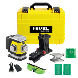 KIT Nivel System CL3G green cross line laser + SJJM1EX tripod + CLS4 sensor | Great Price | Online Store - Norwit.pl