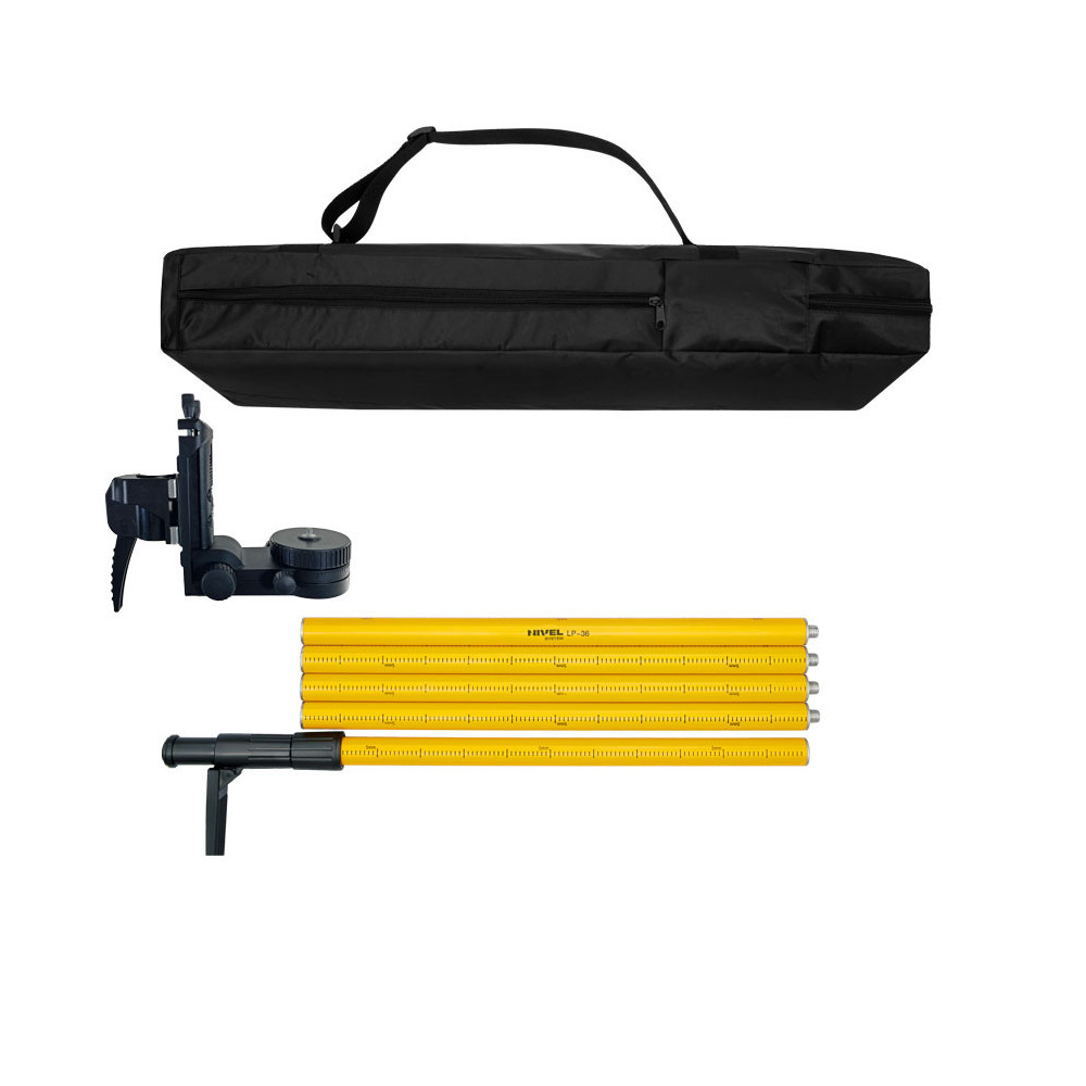 ZESTAW Laser krzyżowy Nivel System CL3G zielony + tyczka LP36 | Great Price | Online Store - Norwit.pl