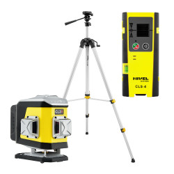 KIT Nivel System CL3R red cross line laser + SJJM1EX tripod + CLS4 sensor | Great Price | Online Store - Norwit.pl