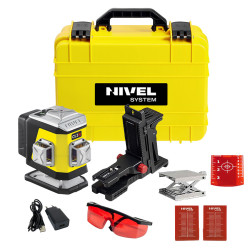 KIT Nivel System CL3R red cross line laser + LP36 pole | Great Price | Online Store - Norwit.pl