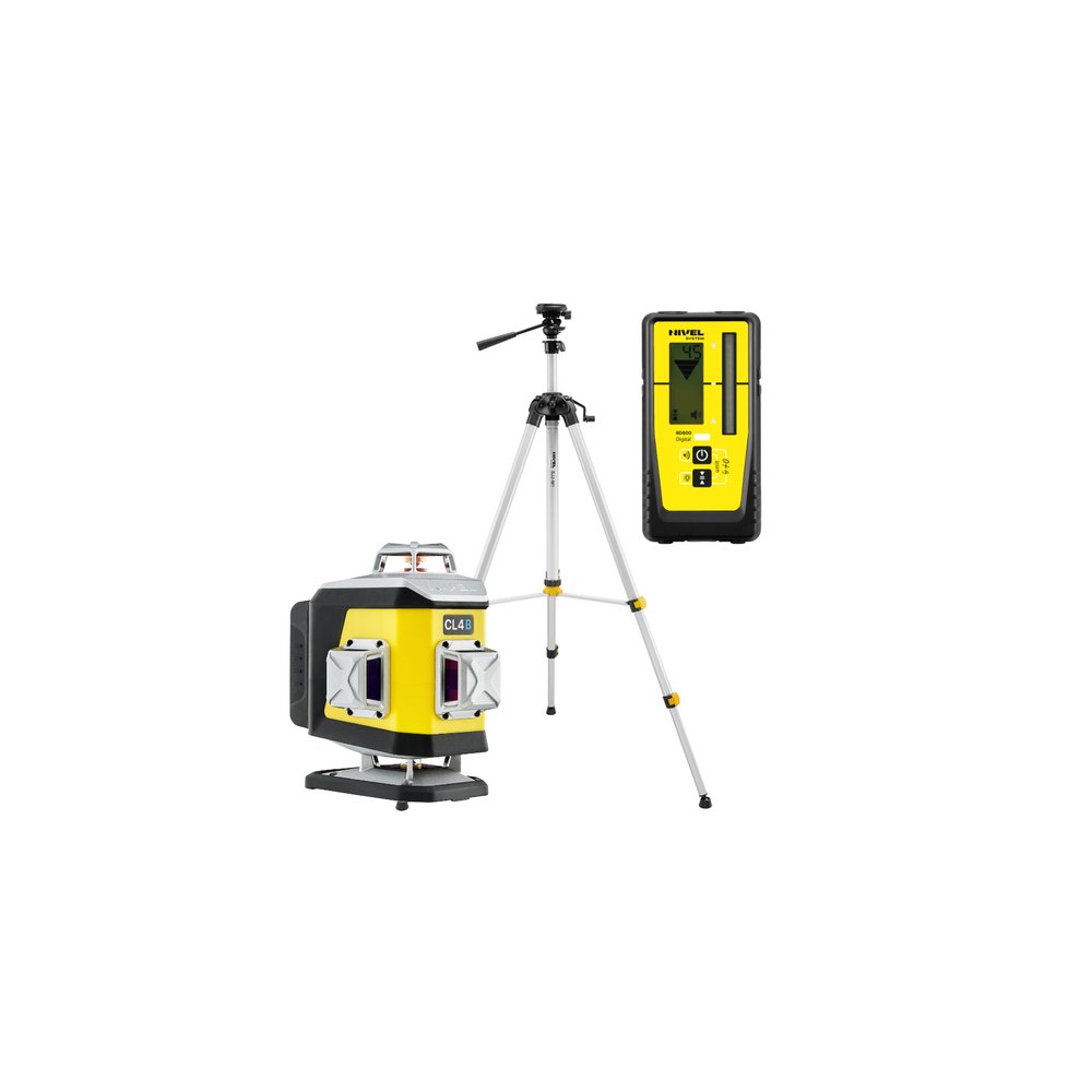 KIT Nivel System CL4B blue cross line laser + SJJM1EX tripod + RD800 sensor | Great Price | Online Store - Norwit.pl