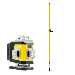 KIT Nivel System CL4B blue cross line laser + LP36 pole | Great Price | Online Store - Norwit.pl