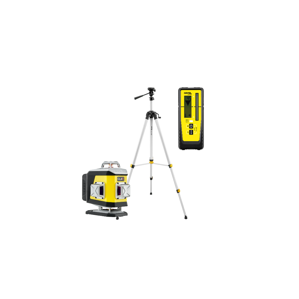 KIT Nivel System CL4R red cross line laser + SJJM1EX tripod + RD800 sensor | Great Price | Online Store - Norwit.pl