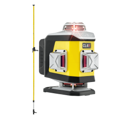 ZESTAW Laser krzyżowy Nivel System CL4R czerwony + tyczka LP36 | Great Price | Online Store - Norwit.pl