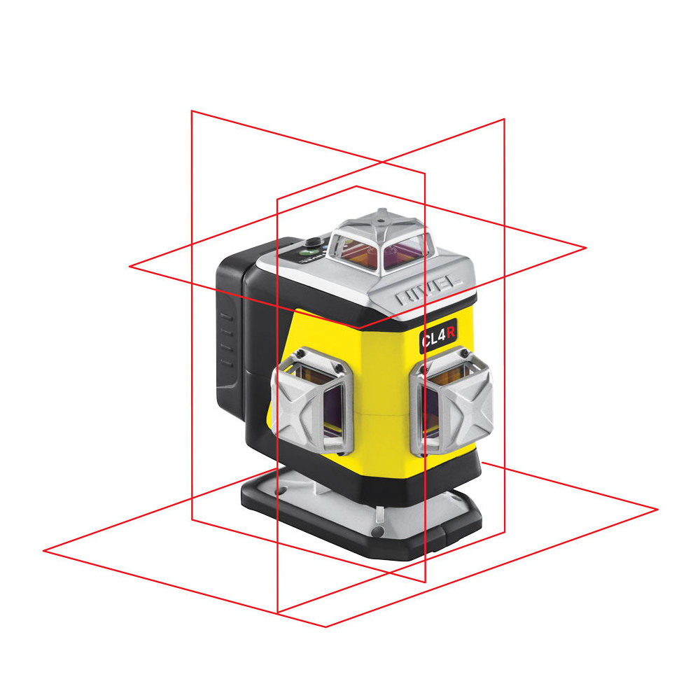 ZESTAW Laser krzyżowy Nivel System CL4R czerwony + tyczka LP-36 | Dobra Cena | Sklep Online - Norwit.pl