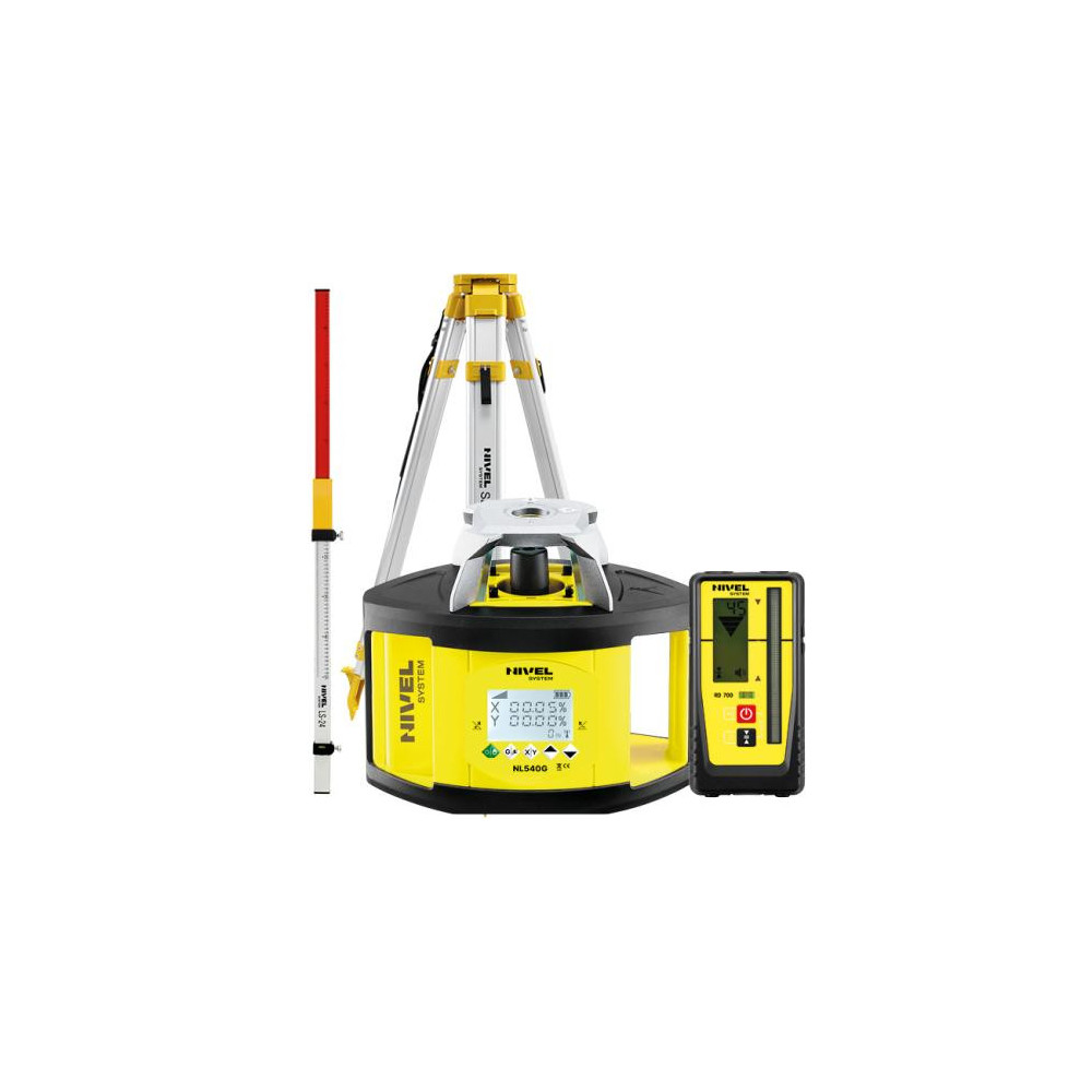 KIT Nivel System NL540G DIGITAL Green Laser Level With Digital Sensor + LS-24 Staff + SJJ1 Tripod