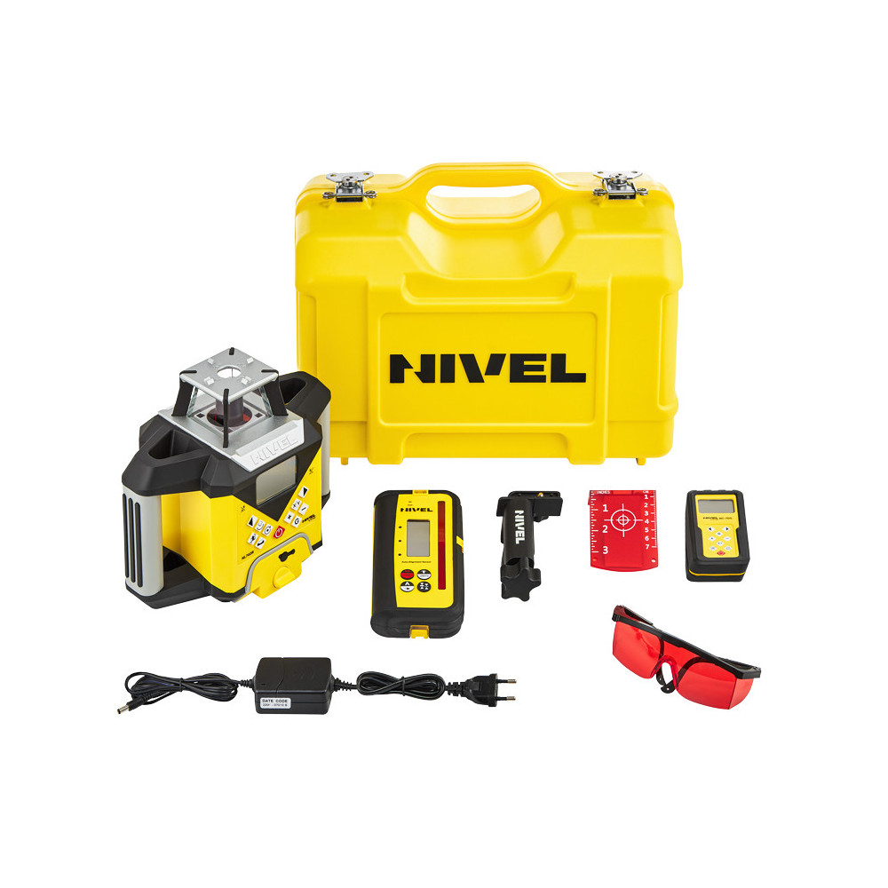ZESTAW Niwelator laserowy Nivel System NL740R DIGITAL + statyw SJJ32 + łata LS24 + dalmierz HDM-50G + czujnik  MC-1D | Dobra Cena | Sklep Online - Norwit.pl
