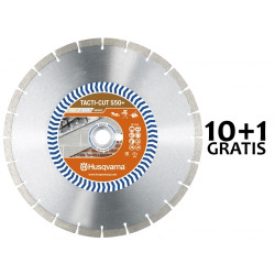 HUSQVARNA TACTI-CUT S50 PLUS 350 MM set of diamond discs COMPLETE of 10 plus 1 FREE. | Great Price | Online Store - Norwit.pl