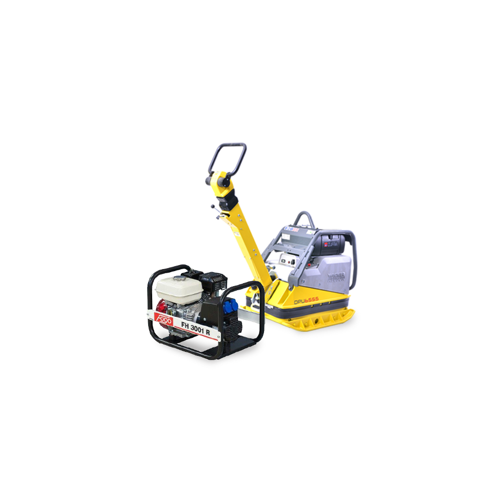 KIT - Wacker Neuson DP U 6555 HEH reversible compactor + Fogo FH 300 power unit | Great Price | Online Store - Norwit.pl