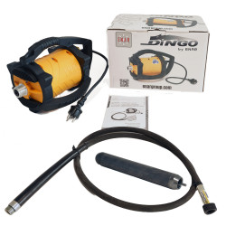 CONCRETE VIBRATOR KIT Enar DINGO 230V with roller and rollers | Great Price | Online Store - Norwit.pl