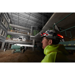 Milwaukee HI-VIS rechargeable USB flashlight-headlamp | L4 HL-VIS-301 | Great Price | Online Store - Norwit.pl