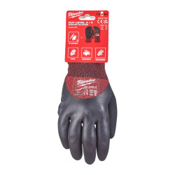 Milwaukee Cut Resistant Gloves - Protection Level C | Cut C Gloves - 9/L - 1pc. | Great Price | Online Store - Norwit.pl