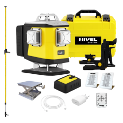 ZESTAW Laser krzyżowy Nivel System CL5G zielony + tyczka rozporowa LP-36 | Dobra Cena | Sklep Online - Norwit.pl