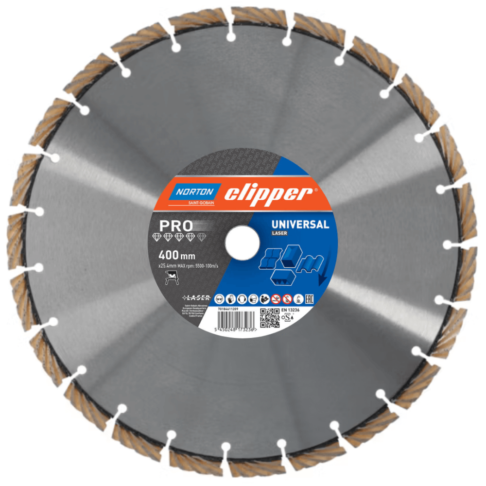 Tarcza diamentowa Norton Clipper PRO Universal H10 400 mm | Dobra Cena | NORWIT.PL