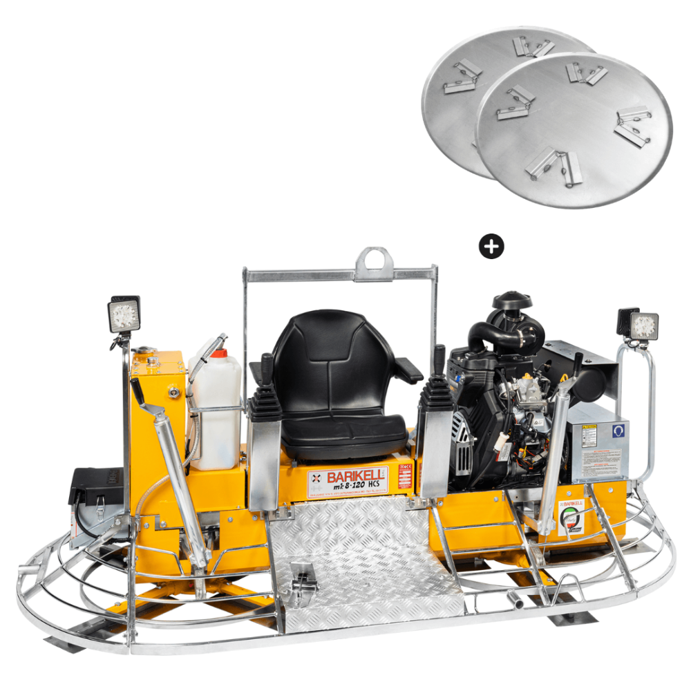 Zacieraczka spalinowa Barikell MK8-120 HCS B&S 35 KM | Dobra Cena | NORWIT.PL