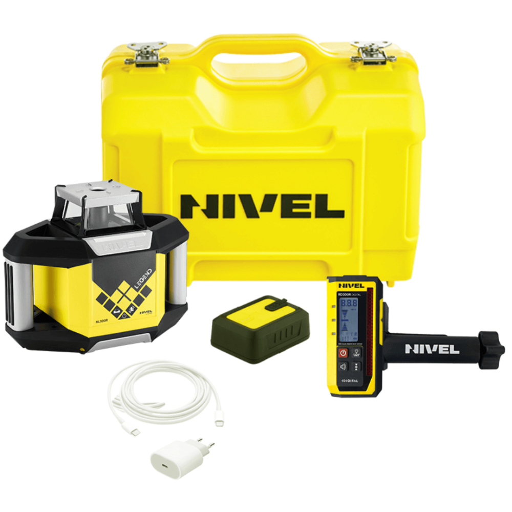 Laser Level Nivel System NL300R DIGITAL (red)