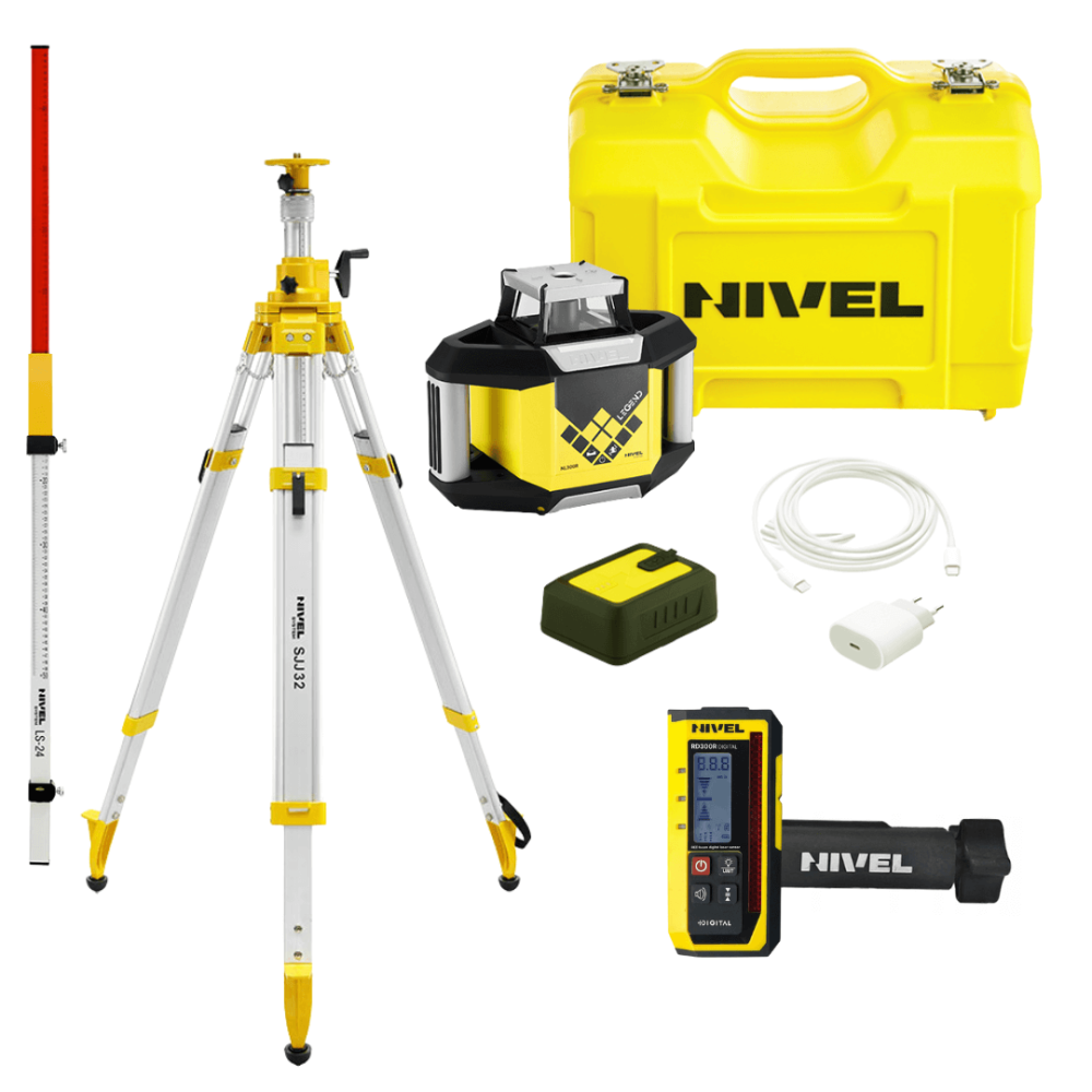 Zestaw Nivel System NL300R DIGITAL + statyw SJJ32 + łata LS-24 | Dobra Cena | NORWIT.PL