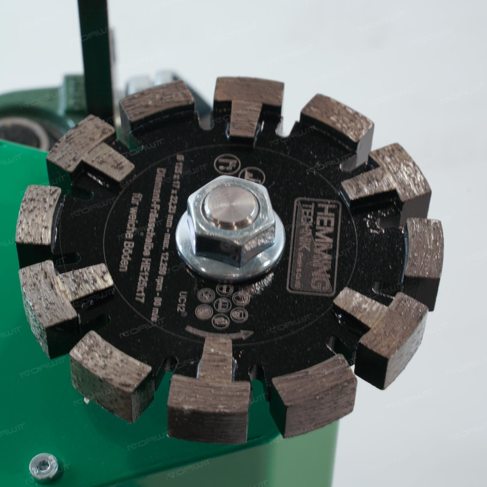 Hemming HE-120 manual milling machine 230V for grooves for underfloor heating | Great Price | Online Store - Norwit.pl