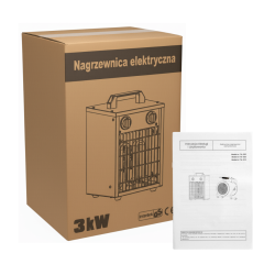 Nagrzewnica elektryczna Toolsa TA-ES3 | NORWIT.PL