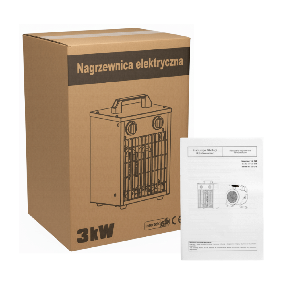 Nagrzewnica elektryczna Toolsa TA-ES3 | NORWIT.PL