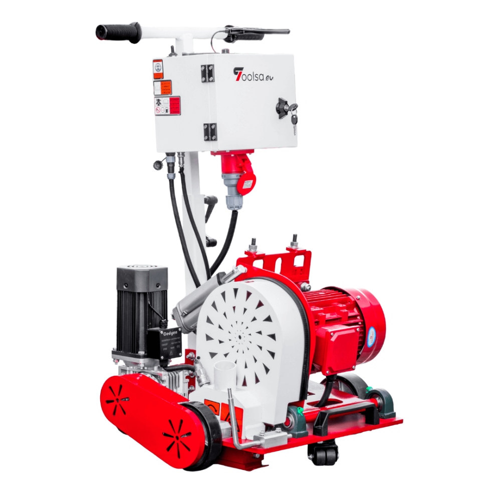 Frezarka do podłogówki z napędem Toolsa Automat