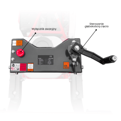Przecinarka do asfaltu i betonu Toolsa TFS 500 Honda GX 390 | NORWIT.PL