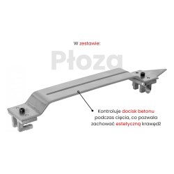 Zestaw Soff Cut 6" Toolsa – tarcza do twardego betonu + płoza | NORWIT.PL