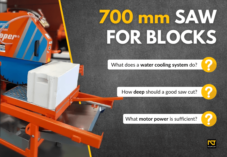 700 mm Saw for Blocks – Ranking of the Best 2024 Models from NORWIT.PL