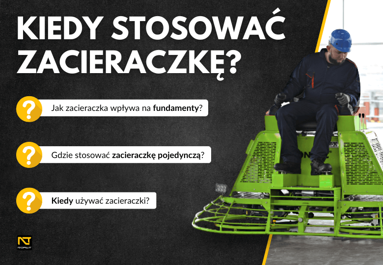 Zacieraczka do betonu – jak działa i kiedy warto ją zastosować? Sprawdź ofertę NORWIT.PL