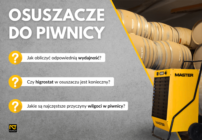 Jaki osuszacz powietrza do piwnicy wybrać? Praktyczny poradnik