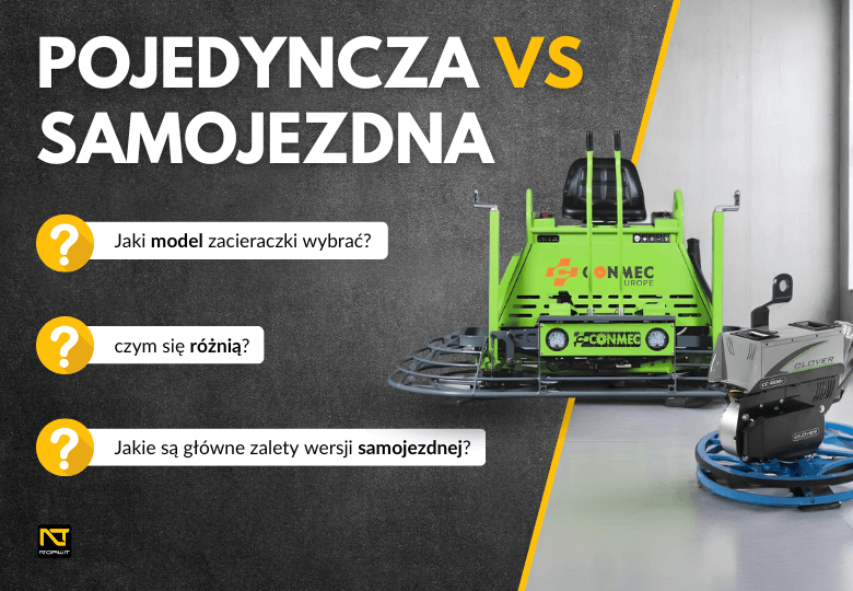 Zacieraczka akumulatorowa – pojedyncza czy samojezdna? Porównanie modeli