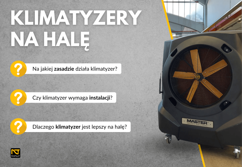 Jaki klimatyzer na halę wybrać? Sprawdź polecane modele i zalety chłodzenia ewaporacyjnego
