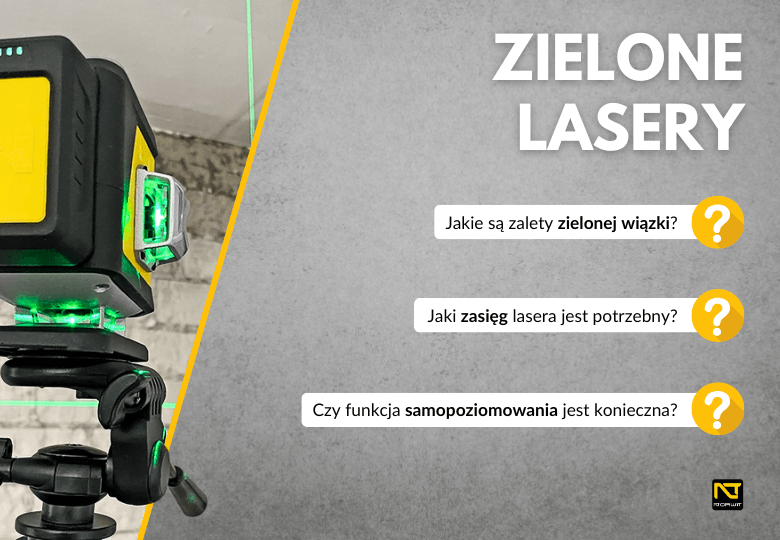 Zielone lasery w budownictwie: Nowa era precyzyjnych pomiarów dla profesjonalistów! Ranking NORWIT.PL