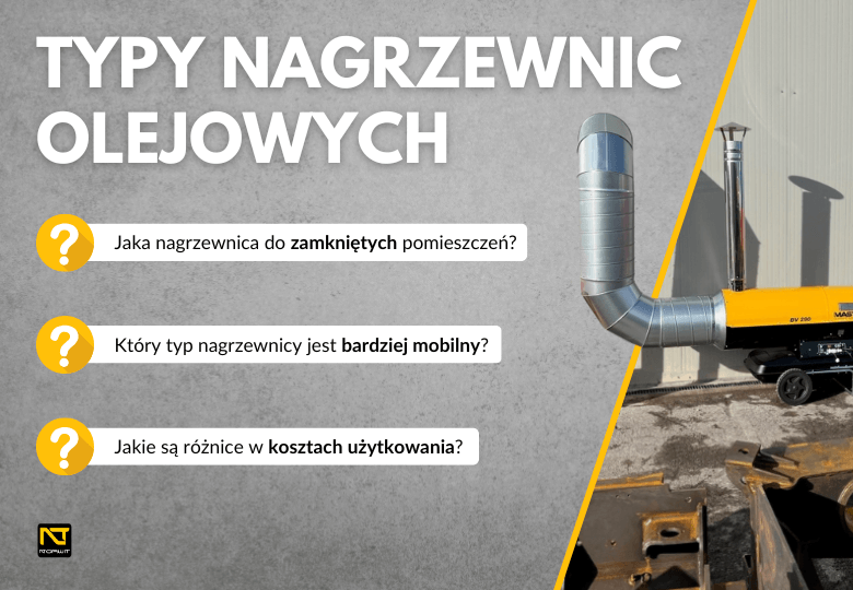 Jaką nagrzewnicę olejową wybrać? Porównanie modeli z odprowadzaniem spalin i bez!