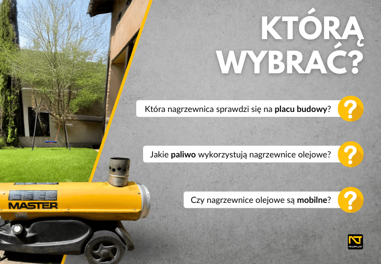 Nagrzewnica olejowa z odprowadzeniem spalin czy bez? Którą wybrać?