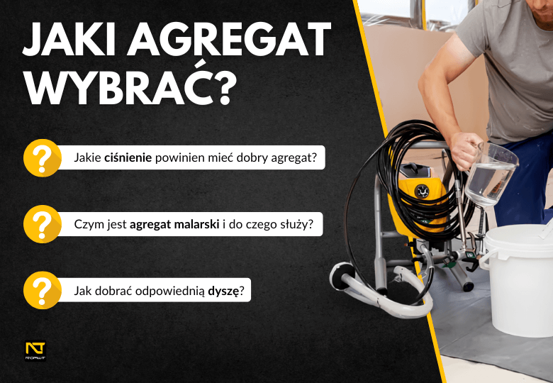 Jaki agregat malarski wybrać? – wszystko, co musisz wiedzieć przed zakupem!