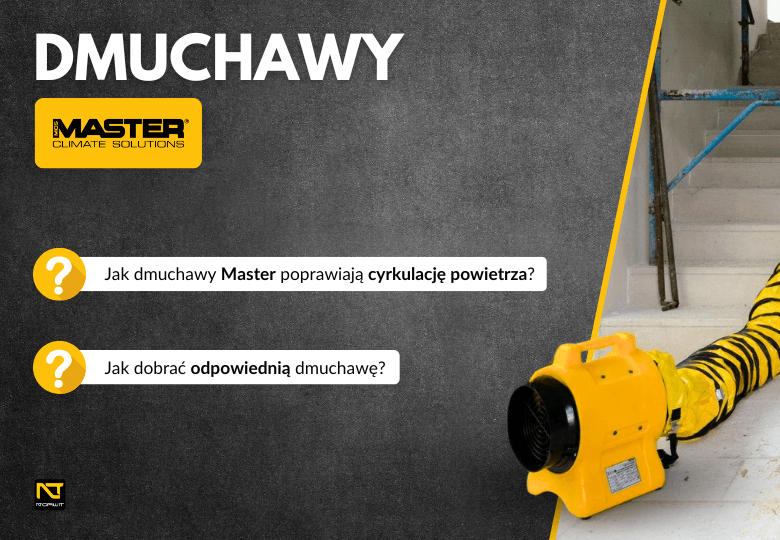 Profesjonalne dmuchawy Master – Optymalna cyrkulacja powietrza w przemyśle i magazynach!