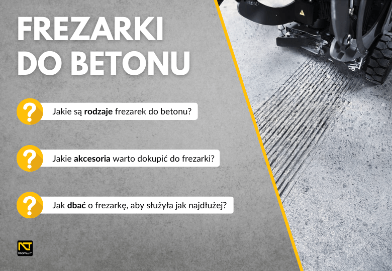 Frezarki do betonu – precyzyjna obróbka powierzchni!