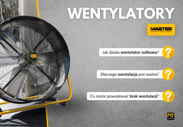 Wentylatory przemysłowe Master – rodzaje, zastosowanie i ranking modeli | NORWIT.PL