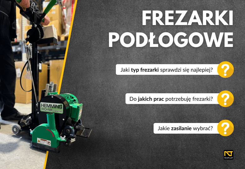 Frezarka podłogowa – klucz do skutecznej renowacji i przygotowania powierzchni