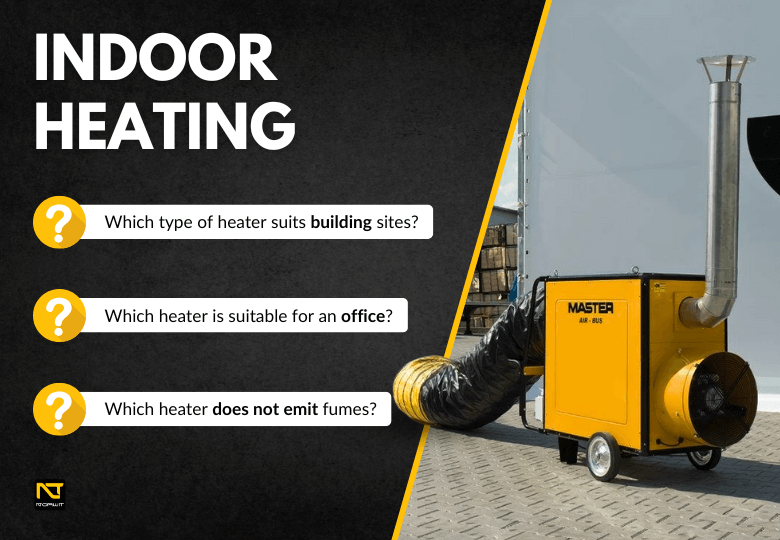 How to Effectively Heat a Workplace? A Guide to Heaters for Offices, Halls, and Construction Sites!